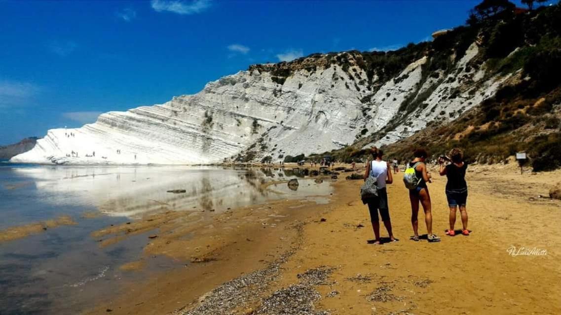 شقة The Garden House Alla Scala Dei Turchi ريالمونتي المظهر الخارجي الصورة