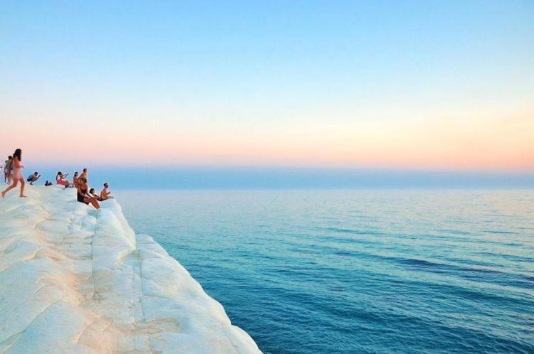 شقة The Garden House Alla Scala Dei Turchi ريالمونتي المظهر الخارجي الصورة